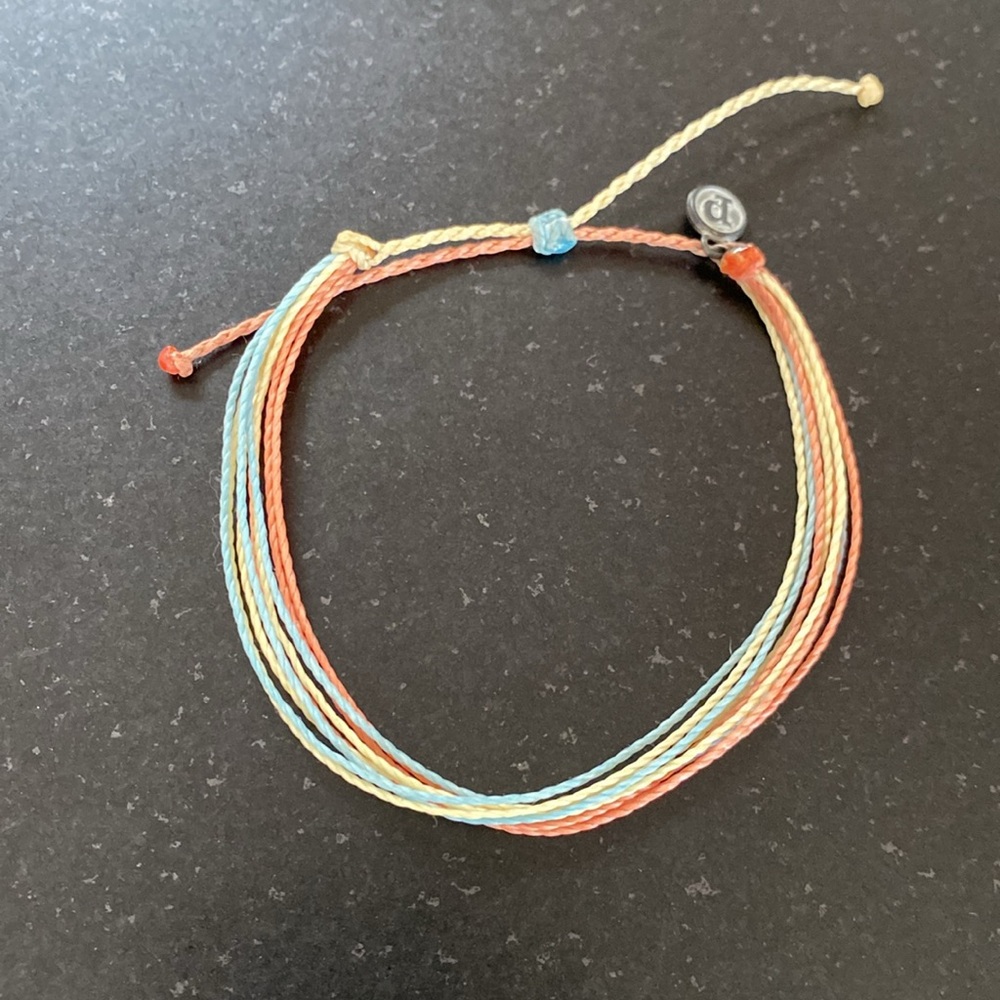 *Bundle* Pura Vida 2 bracelets and 2 anklets, adjustable size, multicolored - Picture 5 of 6